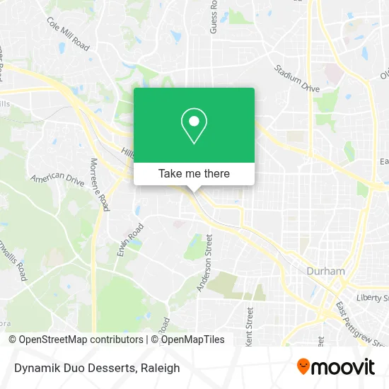 Dynamik Duo Desserts map