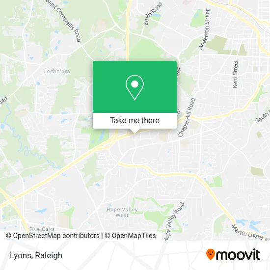 Lyons map