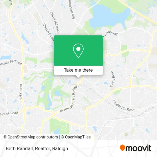 Beth Randall, Realtor map