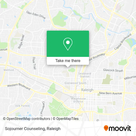 Sojourner Counseling map