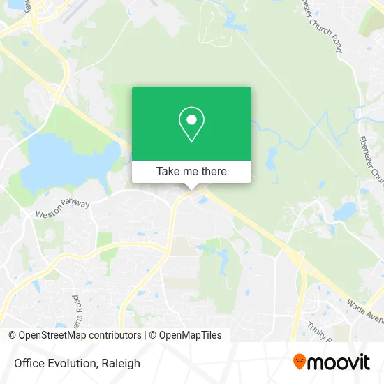 Office Evolution map
