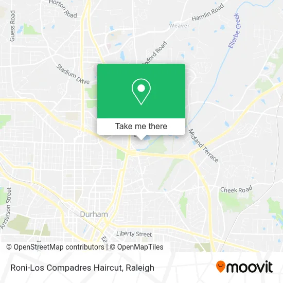 Roni-Los Compadres Haircut map