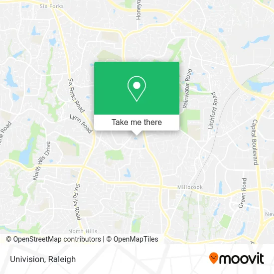 Univision map