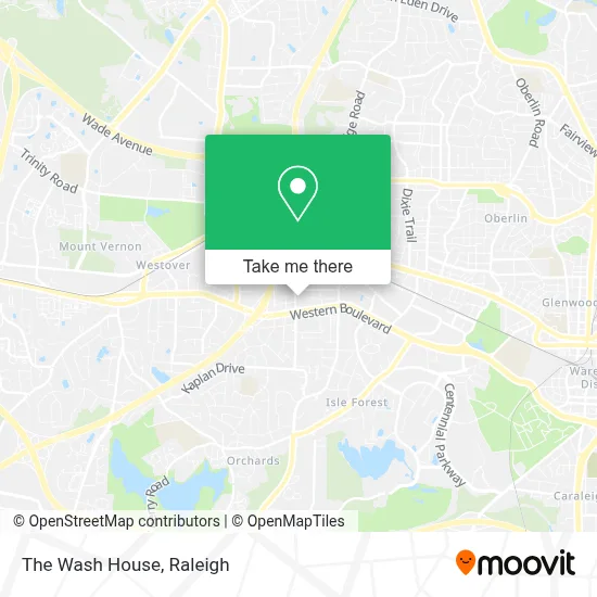 The Wash House map