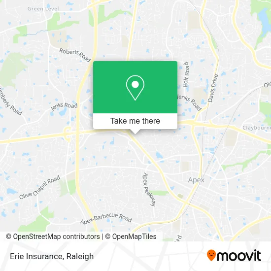 Erie Insurance map