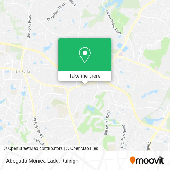 Abogada Monica Ladd map