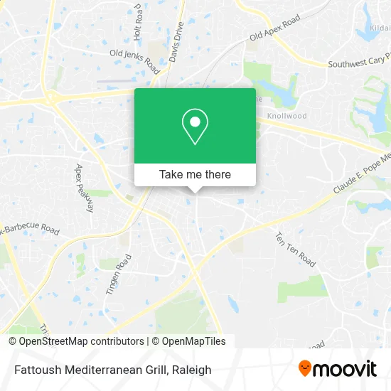 Fattoush Mediterranean Grill map