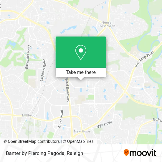Banter by Piercing Pagoda map