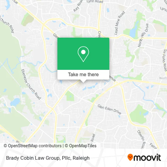 Brady Cobin Law Group, Pllc map