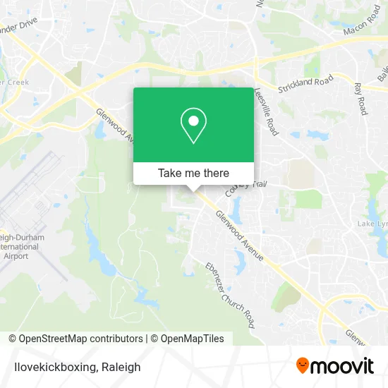 Ilovekickboxing map