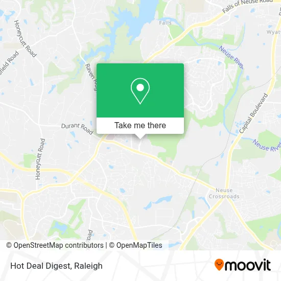 Hot Deal Digest map