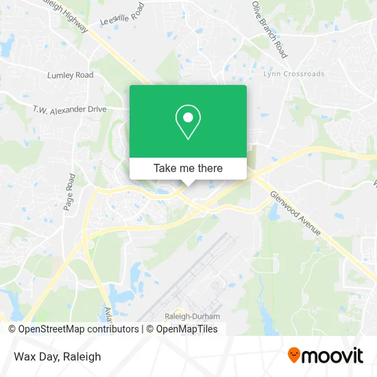 Wax Day map