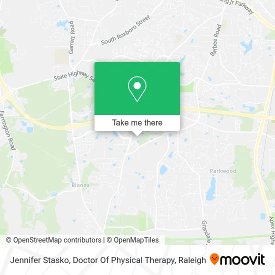 Jennifer Stasko, Doctor Of Physical Therapy map