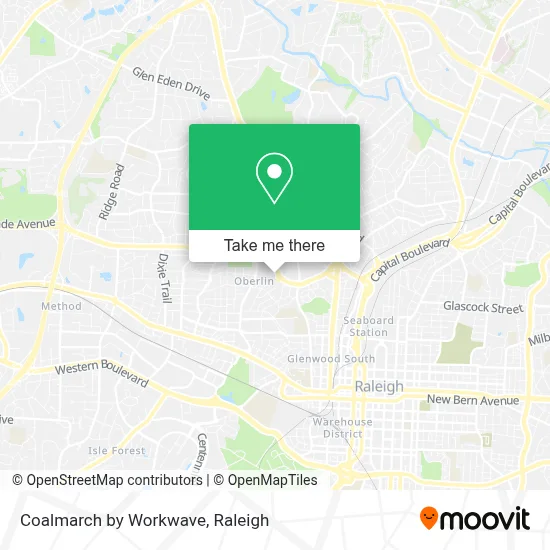 Coalmarch by Workwave map
