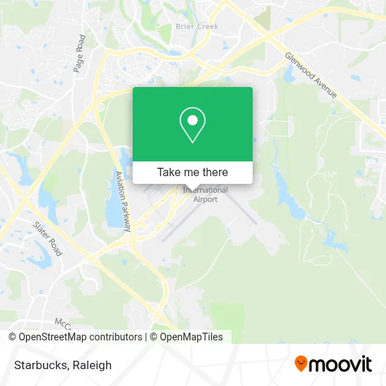 Starbucks map