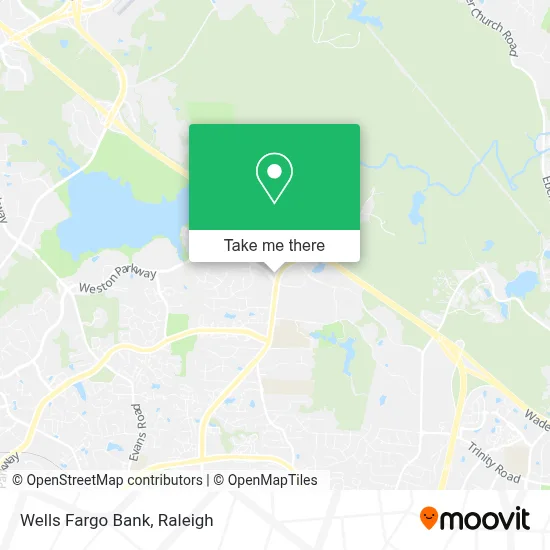 Wells Fargo Bank map