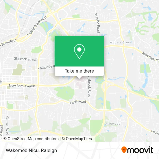 Wakemed Nicu map