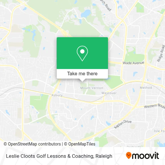 Leslie Cloots Golf Lessons & Coaching map