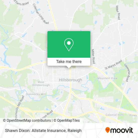 Shawn Dixon: Allstate Insurance map