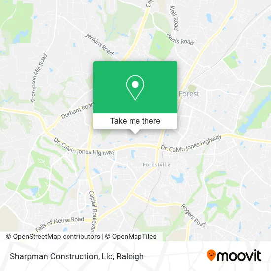 Mapa de Sharpman Construction, Llc
