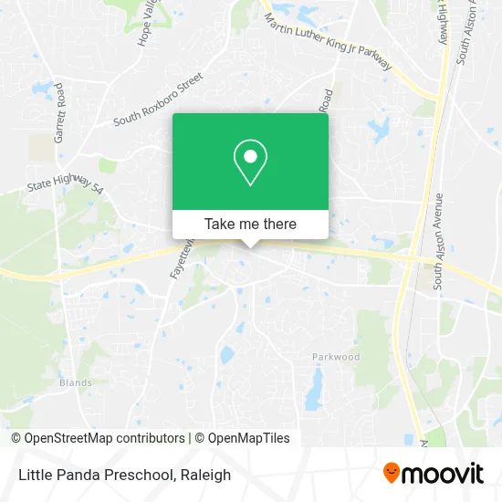 Little Panda Preschool map