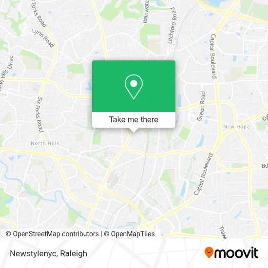 Newstylenyc map
