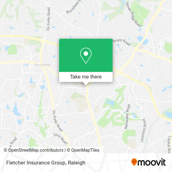 Fletcher Insurance Group map