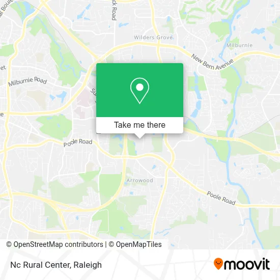 Nc Rural Center map