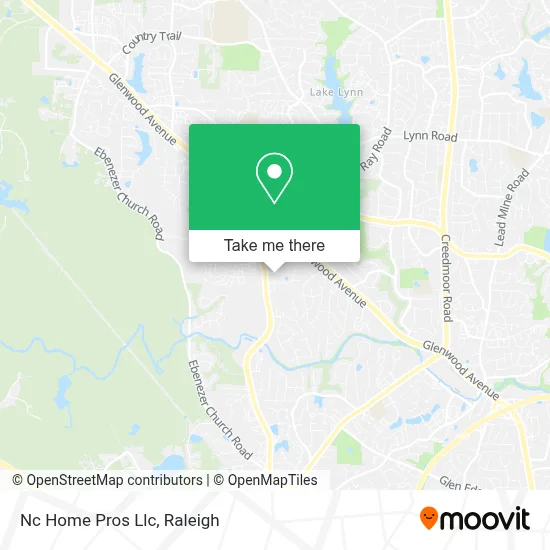 Nc Home Pros Llc map