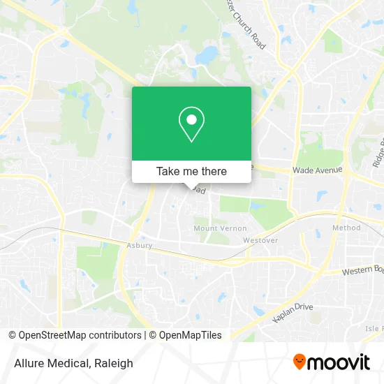 Allure Medical map