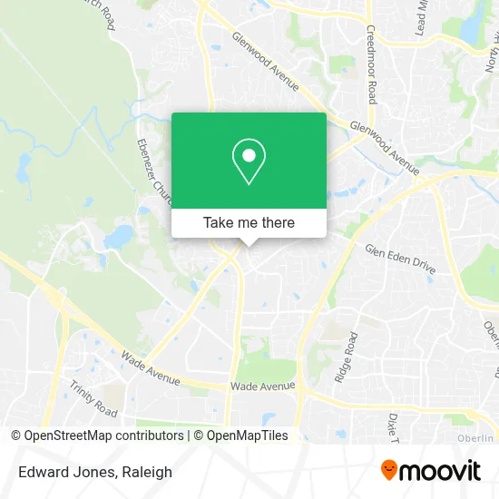 Edward Jones map