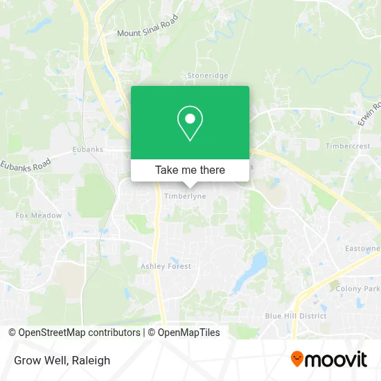 Grow Well map