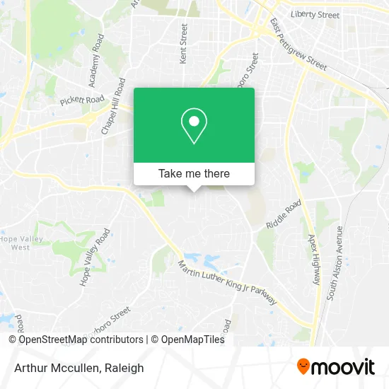 Arthur Mccullen map