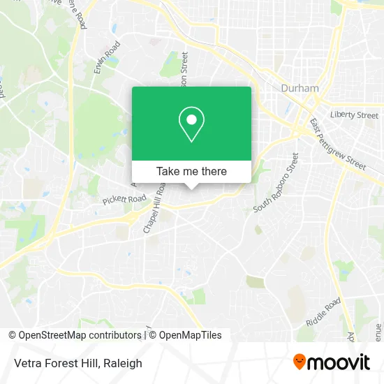 Vetra Forest Hill map