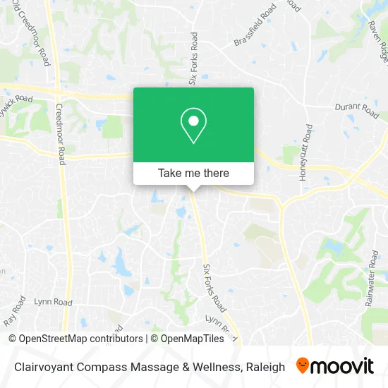 Clairvoyant Compass Massage & Wellness map