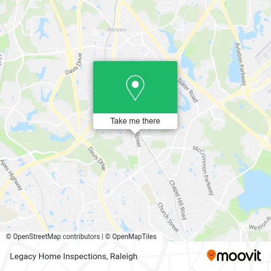 Legacy Home Inspections map