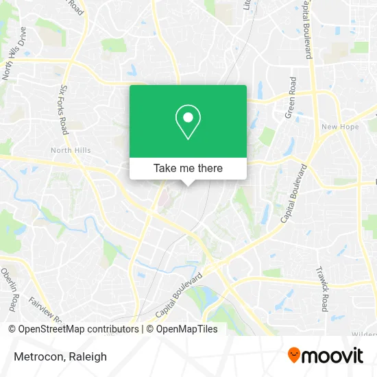 Metrocon map