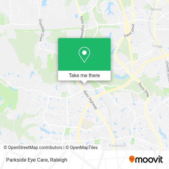 Parkside Eye Care map