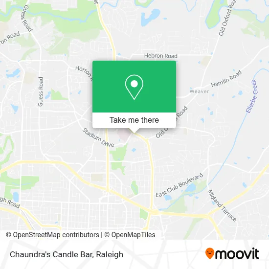 Chaundra's Candle Bar map