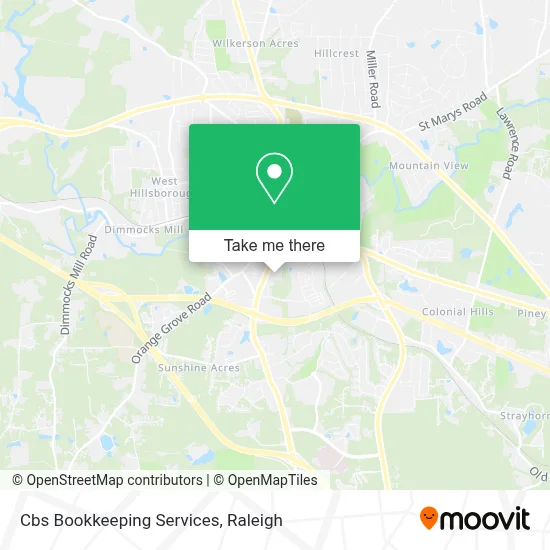 Cbs Bookkeeping Services map