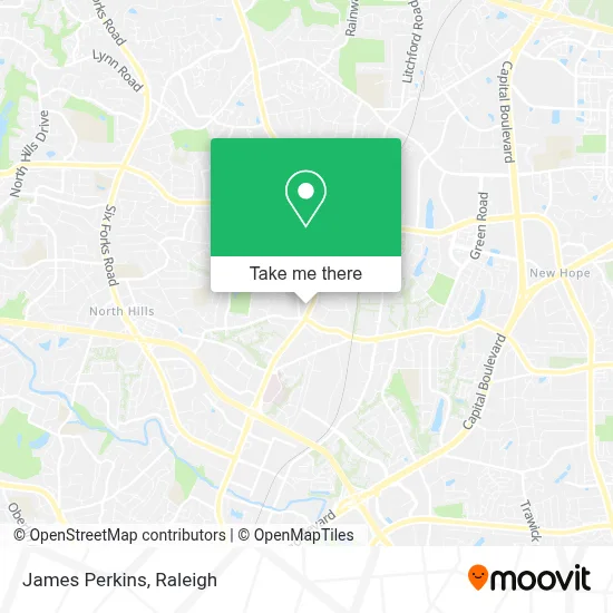 James Perkins map