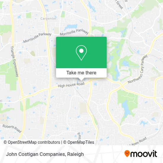 John Costigan Companies map