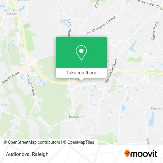 Audionova map