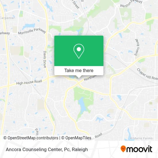 Ancora Counseling Center, Pc map