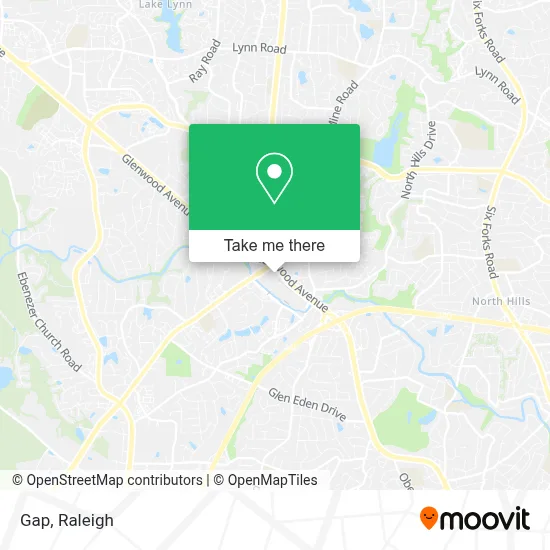 Gap map