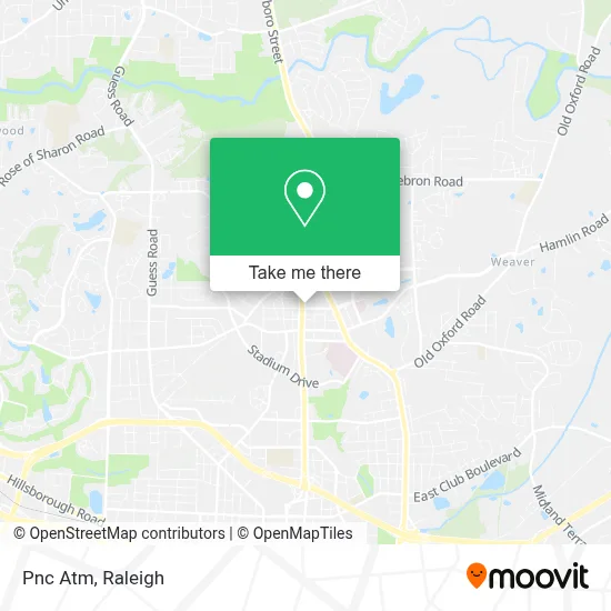 Pnc Atm map