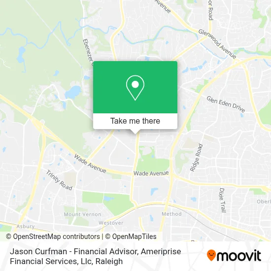 Jason Curfman - Financial Advisor, Ameriprise Financial Services, Llc map
