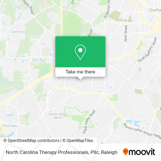 North Carolina Therapy Professionals, Pllc map