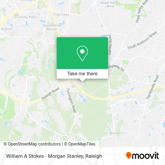 William A Stokes - Morgan Stanley map