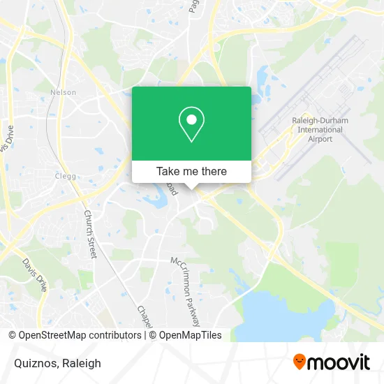 Quiznos map